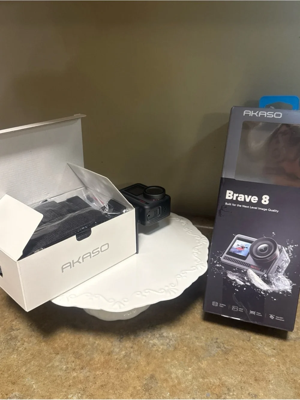 Brave 8 action camera 48mp super smooth image stabilizer 4k